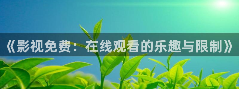欧美影院干b：《影视免费：在线观看的乐趣与限制》